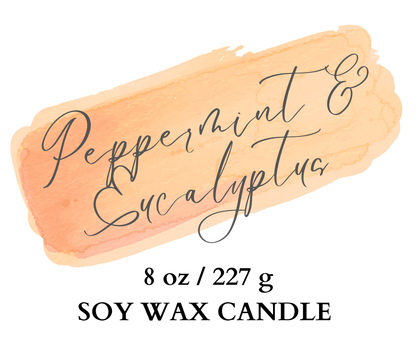 PEPPERMINT & EUCALYPTUS Candle