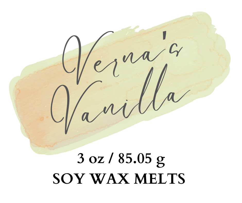 VERNA'S VANILLA Wax Melt 3 oz.